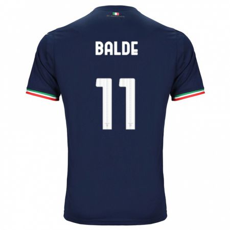 Kandiny Bambino Maglia Mahamadou Balde #11 Marina Militare Kit Gara Away 2023/24 Maglietta