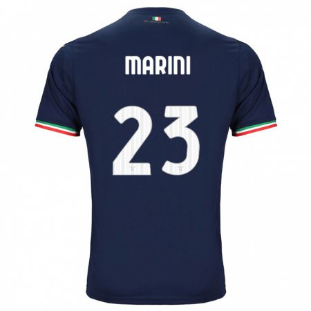 Kandiny Bambino Maglia Matteo Marini #23 Marina Militare Kit Gara Away 2023/24 Maglietta