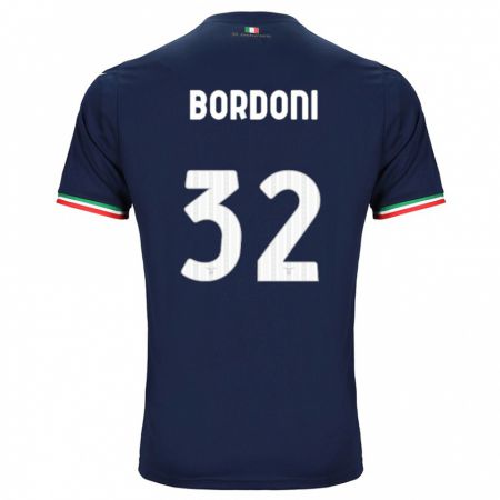 Kandiny Bambino Maglia Tommaso Bordoni #32 Marina Militare Kit Gara Away 2023/24 Maglietta