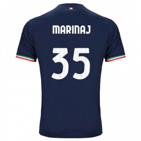 Kandiny Bambino Maglia Kledi Marinaj #35 Marina Militare Kit Gara Away 2023/24 Maglietta