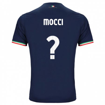 Kandiny Bambino Maglia Tommaso Mocci #0 Marina Militare Kit Gara Away 2023/24 Maglietta