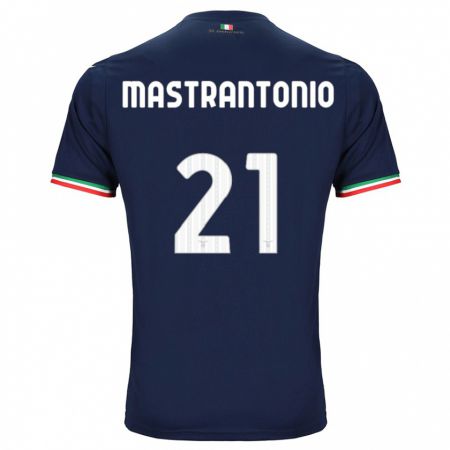 Kandiny Bambino Maglia Ella Mastrantonio #21 Marina Militare Kit Gara Away 2023/24 Maglietta