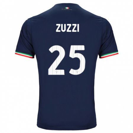 Kandiny Kinder Giorgia Zuzzi #25 Marine Auswärtstrikot Trikot 2023/24 T-Shirt Österreich