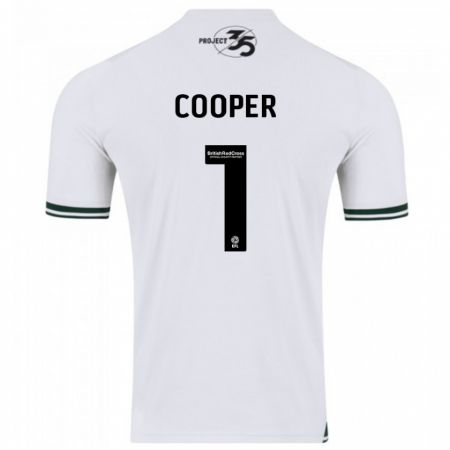 Kandiny Niño Camiseta Michael Cooper #1 Blanco 2ª Equipación 2023/24 La Camisa México