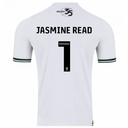 Kandiny Bambino Maglia Jasmine Read #1 Bianco Kit Gara Away 2023/24 Maglietta