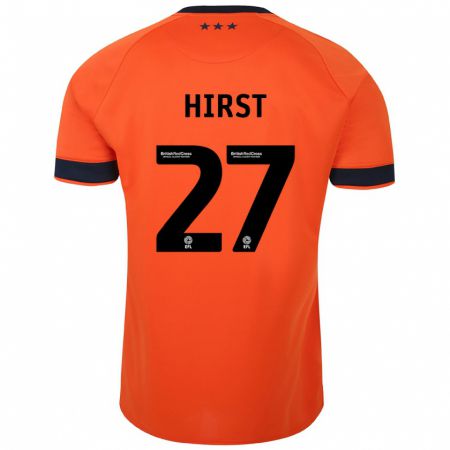 Kandiny Bambino Maglia George Hirst #27 Arancia Kit Gara Away 2023/24 Maglietta