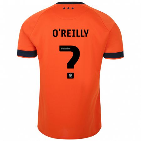 Kandiny Kinder Connor O'reilly #0 Orangefarben Auswärtstrikot Trikot 2023/24 T-Shirt Österreich