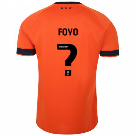 Kandiny Kinder Osman Foyo #0 Orangefarben Auswärtstrikot Trikot 2023/24 T-Shirt Österreich