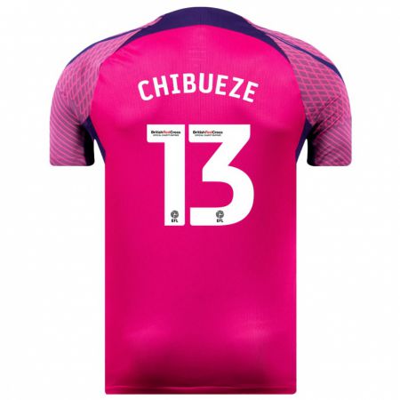 Kandiny Niño Camiseta Kelechi Chibueze #13 Morado 2ª Equipación 2023/24 La Camisa