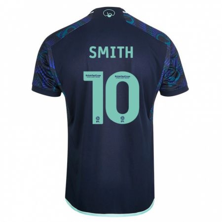 Kandiny Bambino Maglia Kathryn Smith #10 Blu Kit Gara Away 2023/24 Maglietta