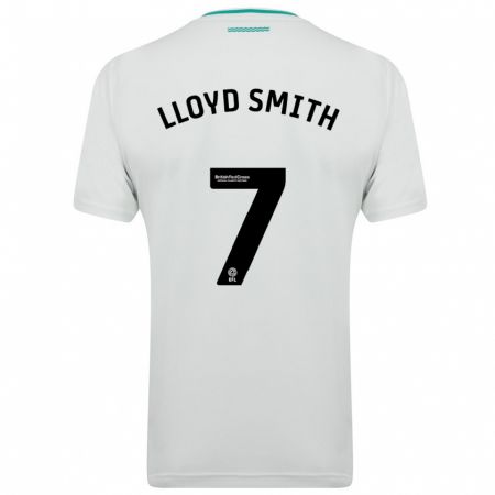 Kandiny Bambino Maglia Lexi Lloyd-Smith #7 Bianco Kit Gara Away 2023/24 Maglietta