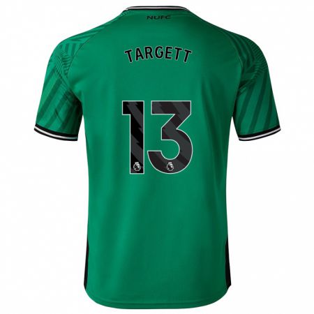 Kandiny Kinderen Matt Targett #13 Groente Uitshirt Uittenue 2023/24 T-Shirt België