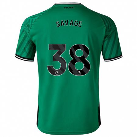 Kandiny Bambino Maglia Remi Savage #38 Verde Kit Gara Away 2023/24 Maglietta