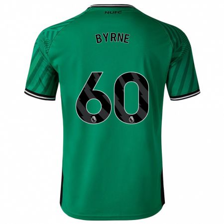 Kandiny Kinder Reece Byrne #60 Grün Auswärtstrikot Trikot 2023/24 T-Shirt Österreich