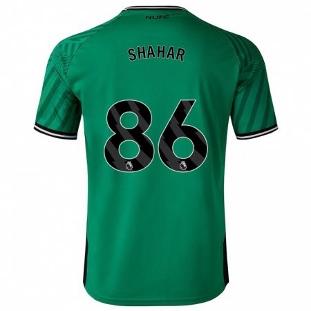 Kandiny Bambino Maglia Leo Shahar #86 Verde Kit Gara Away 2023/24 Maglietta