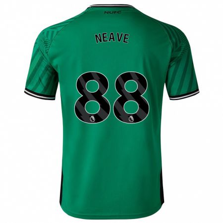 Kandiny Bambino Maglia Sean Neave #88 Verde Kit Gara Away 2023/24 Maglietta