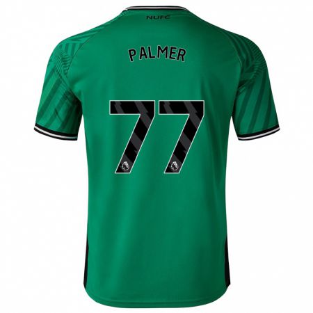 Kandiny Kinderen Darren Palmer #77 Groente Uitshirt Uittenue 2023/24 T-Shirt België