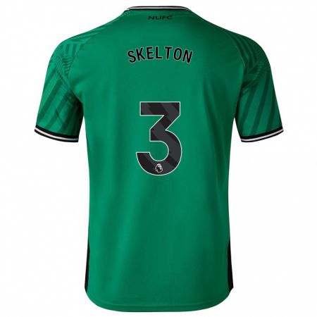 Kandiny Bambino Maglia Keira Skelton #3 Verde Kit Gara Away 2023/24 Maglietta