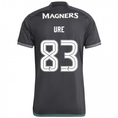 Kandiny Kinder Kyle Ure #83 Schwarz Auswärtstrikot Trikot 2023/24 T-Shirt Österreich