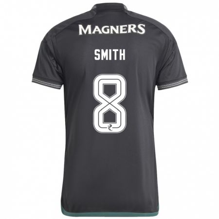 Kandiny Bambino Maglia Jenny Smith #8 Nero Kit Gara Away 2023/24 Maglietta