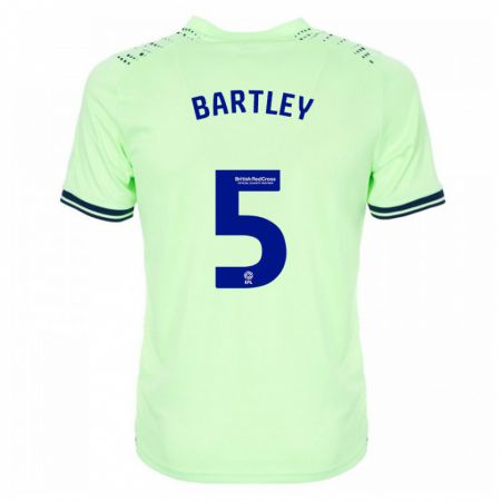 Kandiny Bambino Maglia Kyle Bartley #5 Marina Militare Kit Gara Away 2023/24 Maglietta