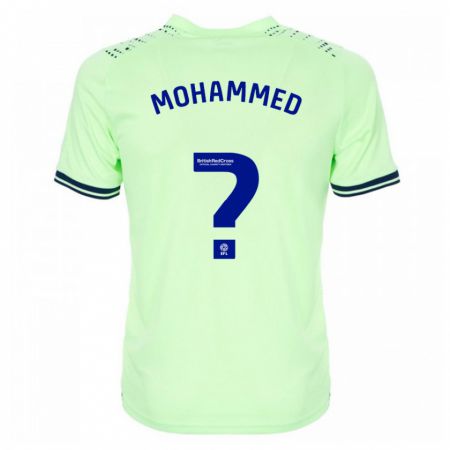 Kandiny Kinder Jamal Mohammed #0 Marine Auswärtstrikot Trikot 2023/24 T-Shirt Österreich