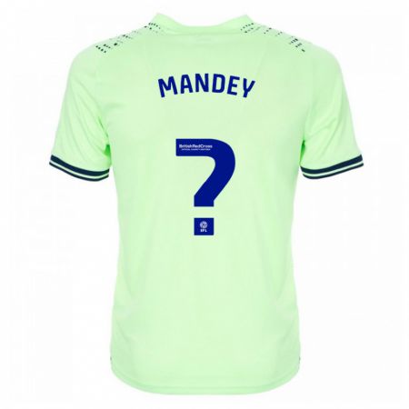 Kandiny Kinderen Souleyman Mandey #0 Marine Uitshirt Uittenue 2023/24 T-Shirt België