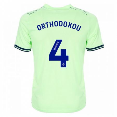 Kandiny Bambino Maglia Francesca Orthodoxou #4 Marina Militare Kit Gara Away 2023/24 Maglietta