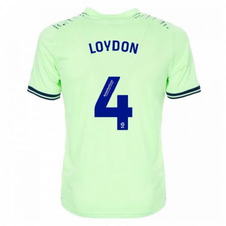 Kandiny Kinderen Abi Loydon #4 Marine Uitshirt Uittenue 2023/24 T-Shirt België