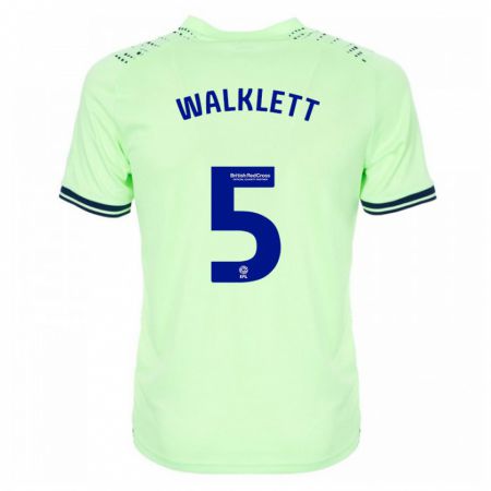 Kandiny Bambino Maglia Kerry Walklett #5 Marina Militare Kit Gara Away 2023/24 Maglietta