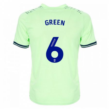 Kandiny Bambino Maglia Isabel Green #6 Marina Militare Kit Gara Away 2023/24 Maglietta