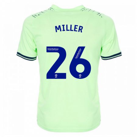 Kandiny Bambino Maglia Nna Miller #26 Marina Militare Kit Gara Away 2023/24 Maglietta