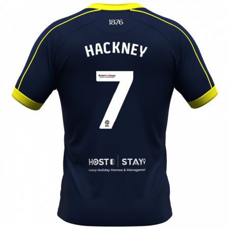 Kandiny Kinder Hayden Hackney #7 Marine Auswärtstrikot Trikot 2023/24 T-Shirt Österreich