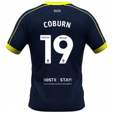 Kandiny Kinderen Josh Coburn #19 Marine Uitshirt Uittenue 2023/24 T-Shirt België