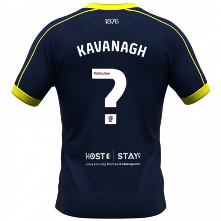 Kandiny Kinder Calum Kavanagh #0 Marine Auswärtstrikot Trikot 2023/24 T-Shirt Österreich