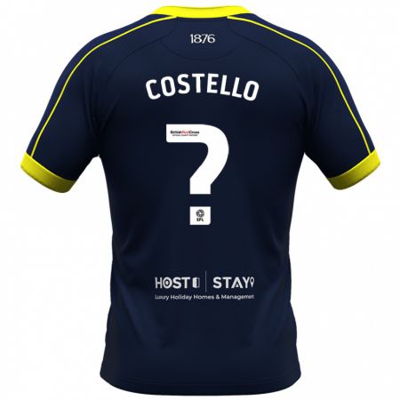 Kandiny Bambino Maglia Jd Costello #0 Marina Militare Kit Gara Away 2023/24 Maglietta