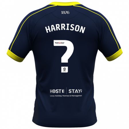 Kandiny Kinder Lucas Harrison #0 Marine Auswärtstrikot Trikot 2023/24 T-Shirt Österreich