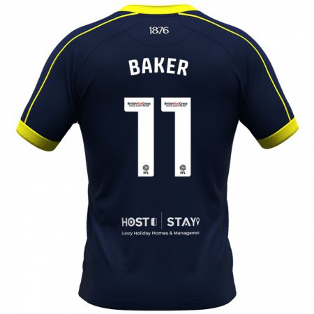 Kandiny Bambino Maglia Ella Baker #11 Marina Militare Kit Gara Away 2023/24 Maglietta