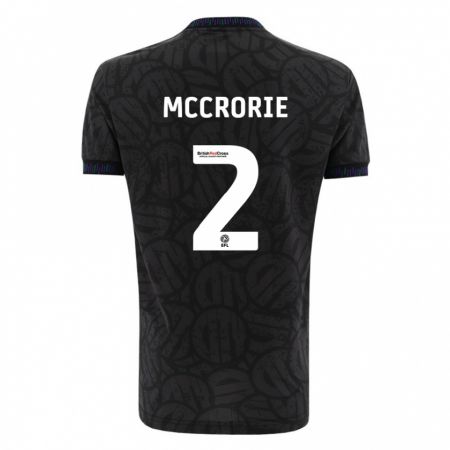 Kandiny Bambino Maglia Ross Mccrorie #2 Nero Kit Gara Away 2023/24 Maglietta