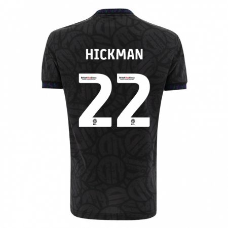 Kandiny Kinder Taylor Gardner-Hickman #22 Schwarz Auswärtstrikot Trikot 2023/24 T-Shirt Österreich