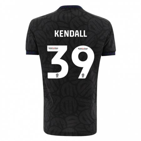 Kandiny Bambino Maglia Maya Kendall #39 Nero Kit Gara Away 2023/24 Maglietta