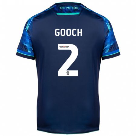 Kandiny Niño Camiseta Lynden Gooch #2 Armada 2ª Equipación 2023/24 La Camisa