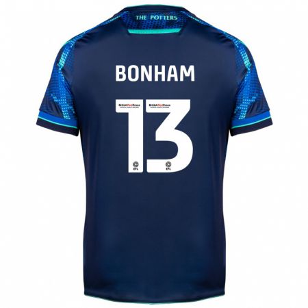 Kandiny Bambino Maglia Jack Bonham #13 Marina Militare Kit Gara Away 2023/24 Maglietta