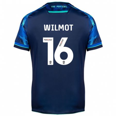 Kandiny Bambino Maglia Ben Wilmot #16 Marina Militare Kit Gara Away 2023/24 Maglietta