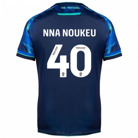 Kandiny Niño Camiseta Blondy Nna Noukeu #40 Armada 2ª Equipación 2023/24 La Camisa