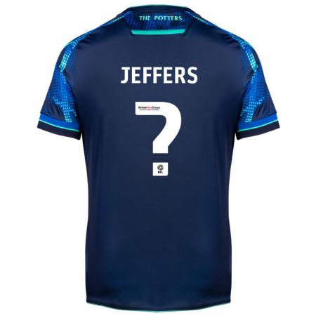 Kandiny Bambino Maglia Keke Jeffers #0 Marina Militare Kit Gara Away 2023/24 Maglietta