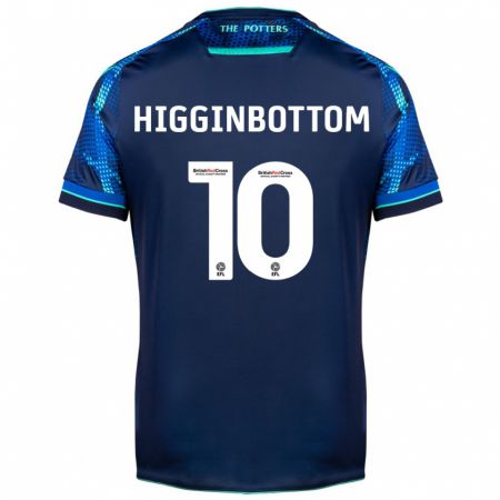 Kandiny Niño Camiseta Alice Higginbottom #10 Armada 2ª Equipación 2023/24 La Camisa