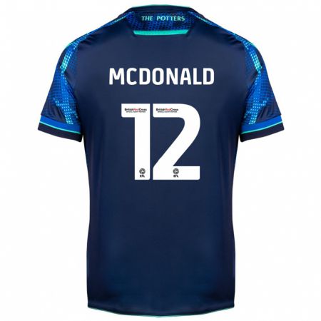 Kandiny Bambino Maglia Kayleigh Mcdonald #12 Marina Militare Kit Gara Away 2023/24 Maglietta