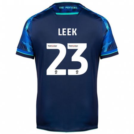 Kandiny Bambino Maglia Ellie Leek #23 Marina Militare Kit Gara Away 2023/24 Maglietta