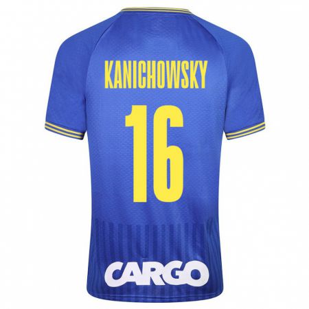 Kandiny Bambino Maglia Gabi Kanichowsky #16 Blu Kit Gara Away 2023/24 Maglietta